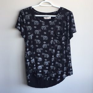 Loose-Fit elephant print Hollister T-Shirt